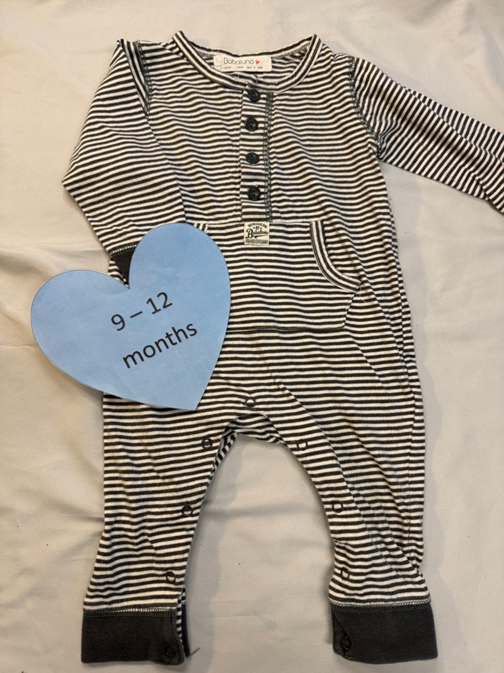 Black & White Striped Kids One-Piece
